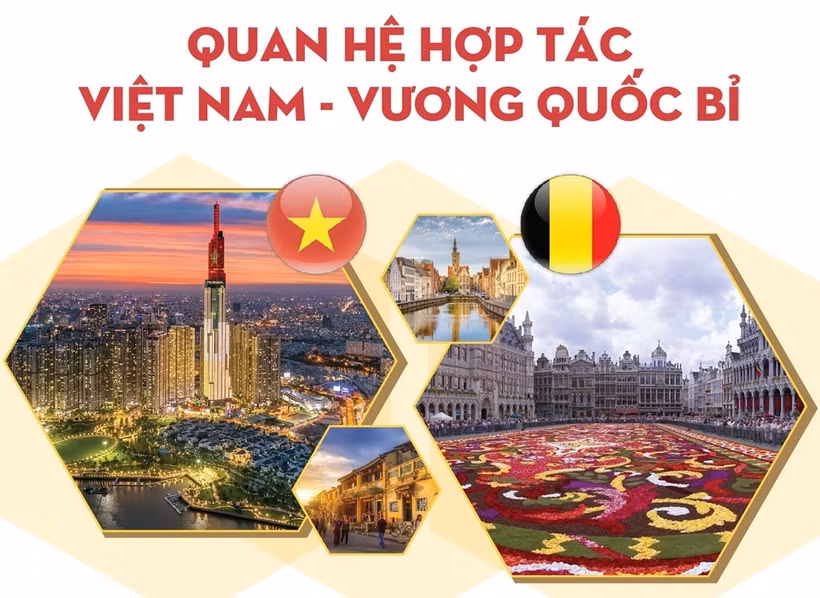 Tăng cường quan hệ hợp tác Việt Nam và Vương quốc Bỉ