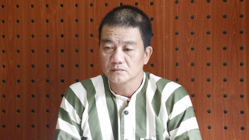 Đối tượng Lê Văn Thanh bị tạm giữ.