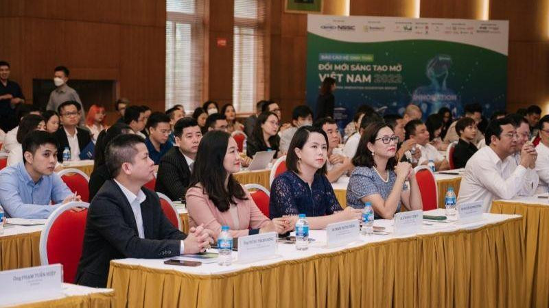 Lễ khởi động Dự án phát hành Báo cáo Hệ sinh thái Đổi mới sáng tạo mở Việt Nam năm 2022.