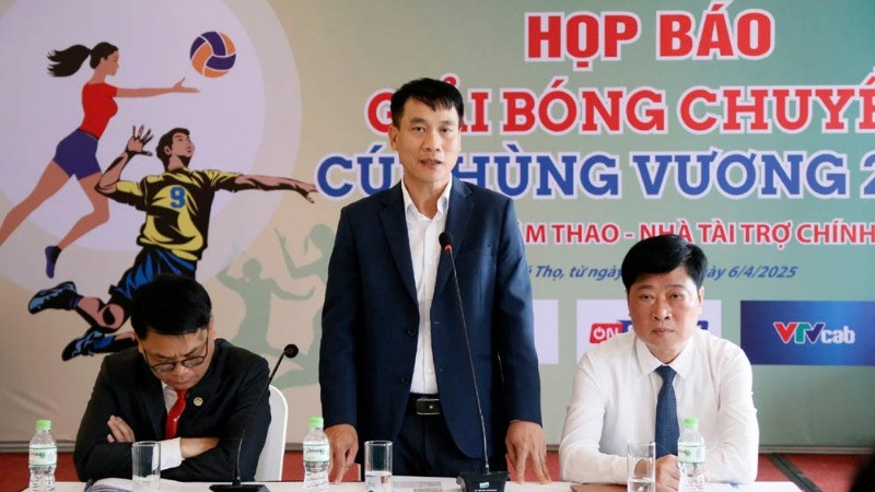 Tổng Thư ký Liên đoàn Bóng chuyền Việt Nam Lê Trí Trường khẳng định Giải bóng chuyền Cúp Hùng Vương là một trong những giải đấu có chuyên môn cao. 