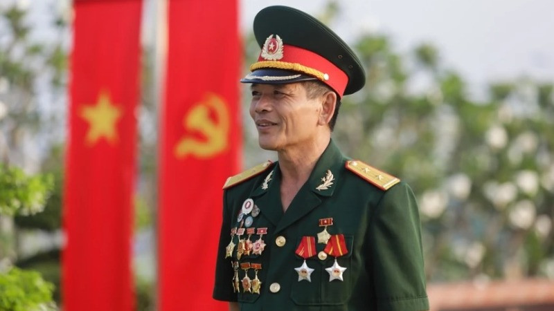 Ông Nguyễn Đức Thọ, nguyên chiến sĩ Tiểu đoàn Z.23, Lữ đoàn 316.