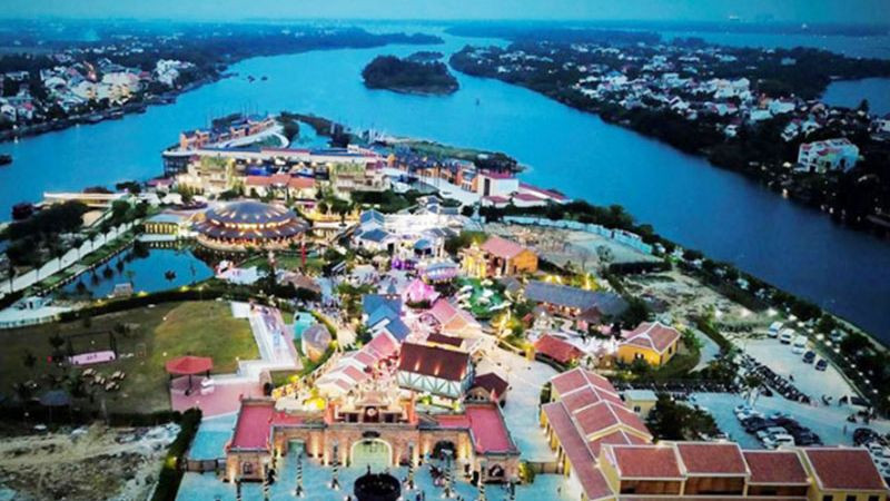 Khu Công viên văn hóa chủ đề “Ấn tượng Hội An”.