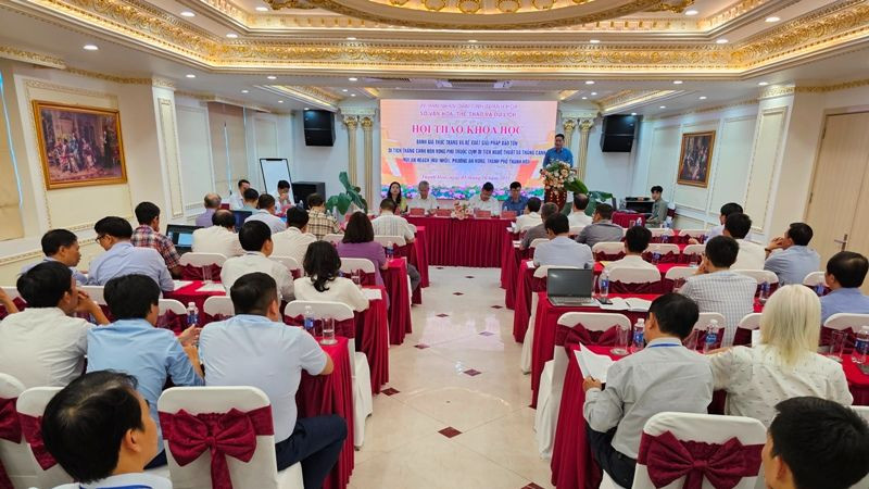 Quang cảnh Hội thảo khoa học.