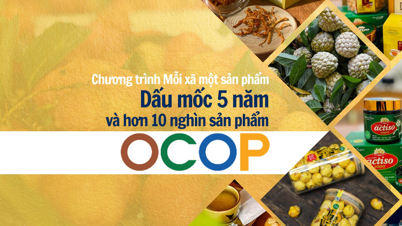 Dấu mốc 5 năm và hơn 10 nghìn sản phẩm OCOP 