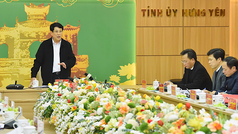 Chủ tịch nước Lương Cường phát biểu chỉ đạo tại hội nghị.