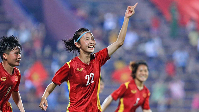 U20 nữ Việt Nam tại vòng loại thứ hai giải U20 nữ châu Á 2024. 