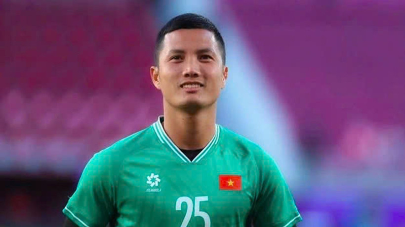 Thủ thành Nguyễn Đình Triệu. (Ảnh: VFF)