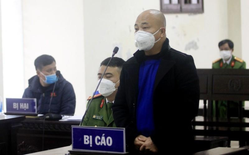 Nguyễn Xuân Đường, tức Đường “Nhuệ” tại tòa.