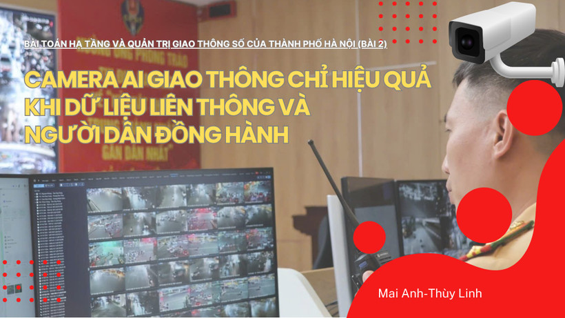 Bài 2: Camera AI giao thông chỉ hiệu quả khi dữ liệu liên thông và người dân đồng hành