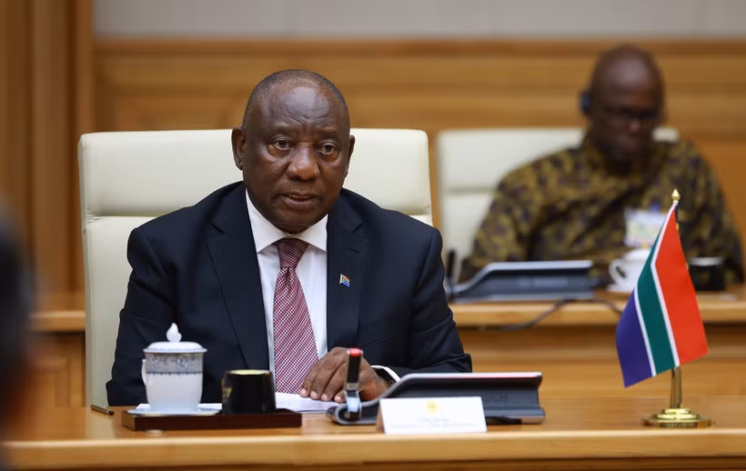 Tổng thống Nam Phi Matamela Cyril Ramaphosa. (Ảnh: TTXVN)