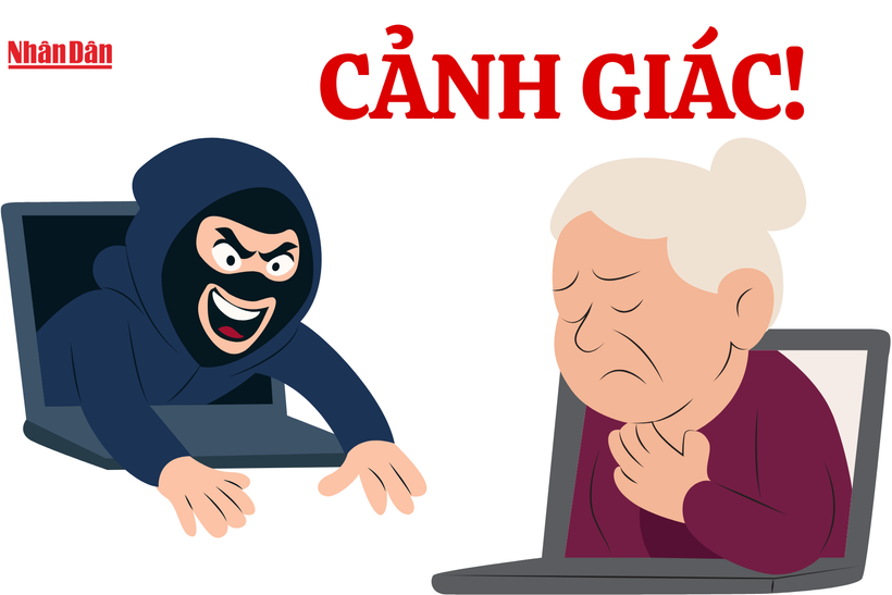 Người dùng cần tỉnh táo và cảnh giác trước thực trạng lừa đảo tràn lan trên không gian mạng.