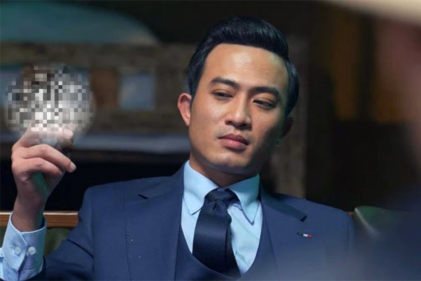 Một phân cảnh có hình ảnh hút thuốc trong phim truyền hình "Đấu trí". (Ảnh minh họa)