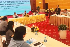 Cần tạo dựng nhiều diễn đàn học thuật về văn học nghệ thuật để các văn nghệ sĩ, chuyên gia, nhà quản lý đóng góp ý kiến xây dựng cơ chế, chính sách. Ảnh: HOÀNG HOA