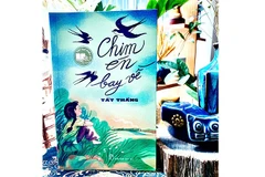 Chim én bay về nhặt sợi chỉ hồng