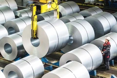 Sản phẩm thép của EU bị áp thuế cao khi vào thị trường Mỹ. Ảnh: BLOOMBERG NEWS
