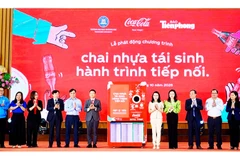 Đây là chương trình thu gom rác tái chế đầu tiên được triển khai ở Thủ đô Hà Nội.