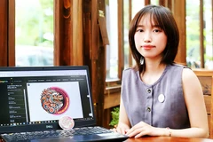 Nguyễn Ngọc Minh Trang kể chuyện di sản bằng logo.