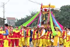 Lễ hội Đền Mai Bảng gồm phần lễ và phần hội. Ảnh: CTV