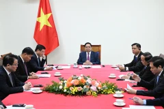 Thủ tướng Phạm Minh Chính điện đàm với Thủ tướng Vương quốc Campuchia Samdech Moha Bovor Thipadei Hun Manet.