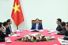 Quang cảnh buổi điện đàm.