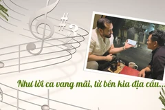 Như lời ca vang mãi, từ bên kia địa cầu...