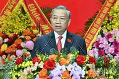 Tổng Bí thư Tô Lâm phát biểu ý kiến chỉ đạo Đại hội đại biểu Đảng bộ Chính phủ lần thứ I, nhiệm kỳ 2025-2030. (Ảnh: TRẦN HẢI)