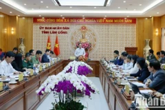 Quang cảnh hội nghị.
