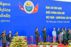 Quang cảnh buổi lễ.