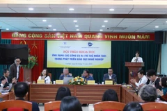 Quang cảnh hội thảo.
