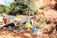 Indonesia chịu thiệt hại nặng nề do mưa lũ. (Ảnh: Tân Hoa Xã)