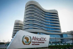 Trụ sở Trung tâm Kiểm soát và Phòng ngừa Dịch bệnh (CDC) châu Phi tại Addis Ababa, Ethiopia. (Ảnh: Tân Hoa xã)