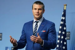 Bộ trưởng Quốc phòng Mỹ Pete Hegseth. (Ảnh: THX)