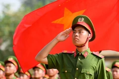 Lực lượng Công an nhân dân là nòng cốt trong sự nghiệp bảo đảm an ninh, trật tự, bảo vệ cuộc sống bình yên của nhân dân. (Ảnh: THẾ ĐẠI)