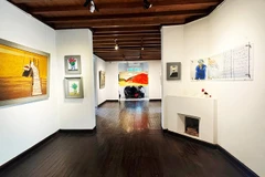 Một góc phòng triển lãm.