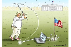 Biếm họa: MARIAN KAMENSKY