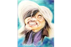 Dịch giả Đoàn Tử Huyến. Hí họa của Nhâm Văn Hán