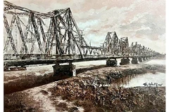 Tranh trong tập thơ "Sen".