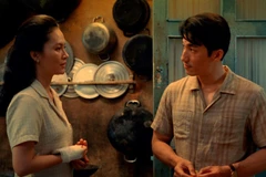 Đỗ Thị Hải Yến và Liên Bỉnh Phát trong phim. (Ảnh: Nhà sản xuất cung cấp)