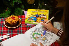 Bộ sách tô màu Coco Wyo. (Ảnh: Đinh Tị Books)