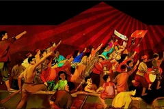 Ra mắt show đêm “Lửa Xô-viết” - Tái hiện lịch sử bằng ánh sáng và nghệ thuật 3D mapping