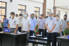 Các bị cáo trong vụ án