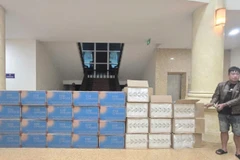 Công an tỉnh Quảng Trị phát hiện, bắt giữ đối tượng cùng tang vật.