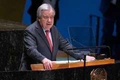 Tổng Thư ký Liên hợp quốc Antonio Guterres. (Ảnh: Tân Hoa xã)