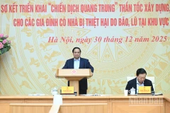 Thủ tướng Phạm Minh Chính chủ trì hội nghị.