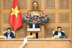 Thủ tướng Phạm Minh Chính dự và phát biểu chỉ đạo Hội nghị.