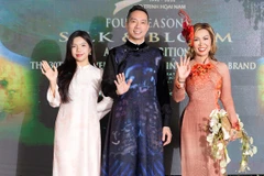 Nhà thiết kế Đỗ Trịnh Hoài Nam, đạo diễn Đỗ Bảo Ngọc và đại diện Flora Haven Minnie Uyên Thái đã cùng nhau tạo nên một sự kiện thành công.