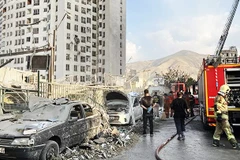 Thiệt hại ban đầu tại Iran sau các cuộc tấn công của Israel. Ảnh: EFE