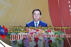 Đồng chí Nguyễn Trọng Nghĩa, Ủy viên Bộ Chính trị, Bí thư Trung ương Đảng, Trưởng Ban Tuyên giáo và Dân vận Trung ương. (Ảnh: TTXVN)