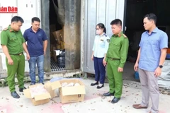 [Video] Phát hiện kho chứa 11 tấn thực phẩm hết hạn, không nguồn gốc tại Bình Dương