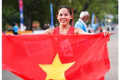 Vận động viên Nguyễn Thị Thanh Phúc.